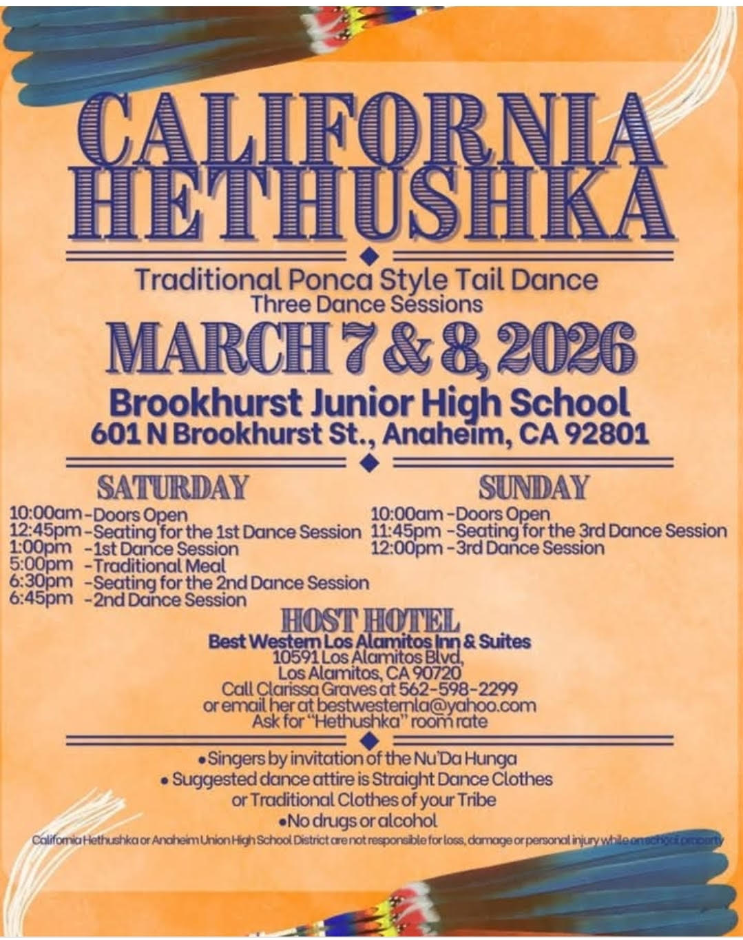 California Hethuska 2026